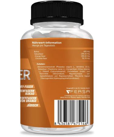 Healthy Fusion Fat & Carb Blockers | Slimming Formula with Sugarlock | Cocoa Seeds & Orange Pulp | Suitable for All Diets | 60 Capsules - Buy Online on GoSupps.com