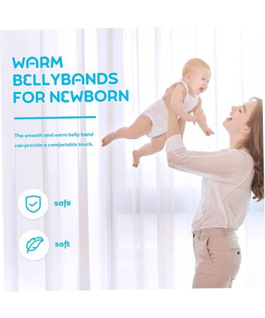 Healvian 2pcs Baby Bellyband Towel Bibs - Infant Abdominal Binder & Protector - Buy Online on GoSupps.com