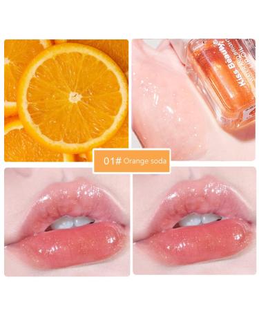 Korean Fruit Shimmer Lip Oil 4Pcs Set | Moisturizing Lip Gloss & Tinted Balm | Non-sticky & Long Lasting Formula for Nourished Lips - Buy Online on GoSupps.com