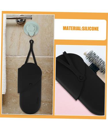 NOLITOY 2pcs Black Hair Rollers Hotel Storage Bag Hair Straighter Bag - Buy Online on GoSupps.com