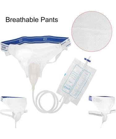 Reusable Male Female Urine Bag Male Urinal Urine Collector Silicone Adults Man Woman Elderly Pee Bag Urinal with Urine Bags Portable for Travel Outdoor Use(Size:Elderly's) - Buy Online on GoSupps.com