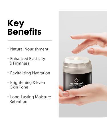 Dermasof Ultimate Rejuvenating Moisturizer Face Cream with Vitamin C Niacinamide Anti Aging Anti Wrinkle Antioxidant Firming Repair Brightening Even Skin Tone Reduce Dark Spots 1.7 Fl Oz - Buy Online on GoSupps.com