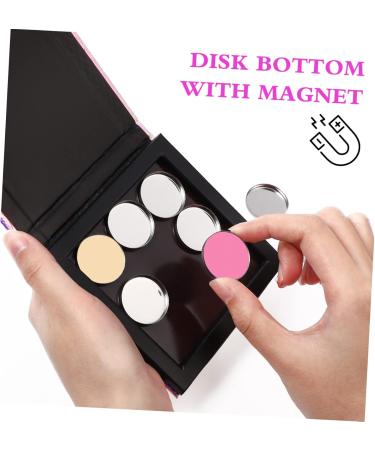 Buy Magnetic Makeup Palette Set - Empty Cosmetics Holder for Eyeshadow & Blush - Ideal for Travel - Buy Online on GoSupps.com