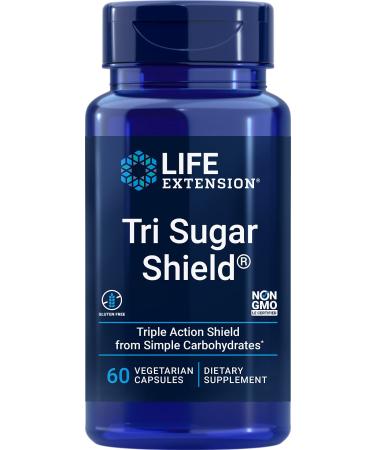 Life Extension Tri Sugar Shield 60 Vegetarian Capsules