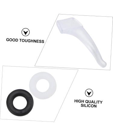Gleavi 32PC Anti-Slip Glasses Frame Covers | Soft Silicone Replacement Tips & Ear Hooks - White 6x5cm - Buy Online on GoSupps.com