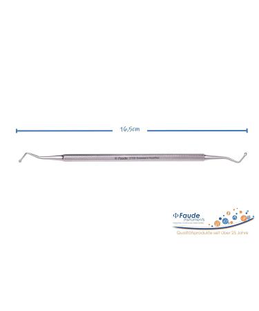 Faude Corner Lifter - Professional Stainless Steel Foot Care Tool for Ingrown Toenails & Nail Cleaning | 17cm Spoon Lifter - Buy Online on GoSupps.com