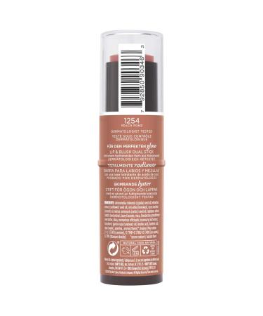 Burt's Bees Peach Pond All Aglow Lip & Cheek Stick 0.32 OZ - Natural Peachy Glow for Lips and Cheeks - Buy Online on GoSupps.com