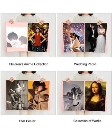 A3 Diamond Painting Storage Book - 30 Pages, Clear Pockets, Art Portfolios, Letter Album Folder - Green - 11*17in/44 X 32.5cm - Buy Online on GoSupps.com