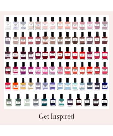 Nailberry L'Oxyg ne Oxygenated Nail Lacquer | Noirberry 15ml | Long-Lasting Vegan Polish for Healthier Manicure | 12-Free Formula - Buy Online on GoSupps.com