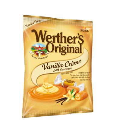 Werther's Original Vanilla Cr me Caramel Candy 4.51 Oz Bags - Pack of 12 - Buy Online on GoSupps.com
