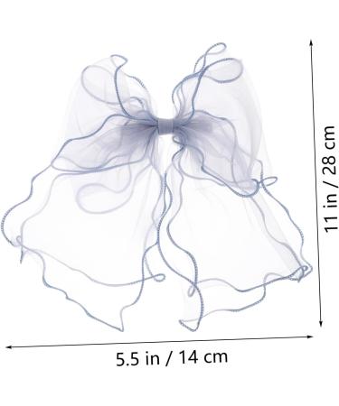 DOITOOL Japanese Pear Hair Accessories Bow Butterfly Barrette Bridal Hair Clip Women Hair Clip Prom Headpiece Hair Accessories for Women Japanese-style Pear Blossom Miss Organza - Buy Online on GoSupps.com