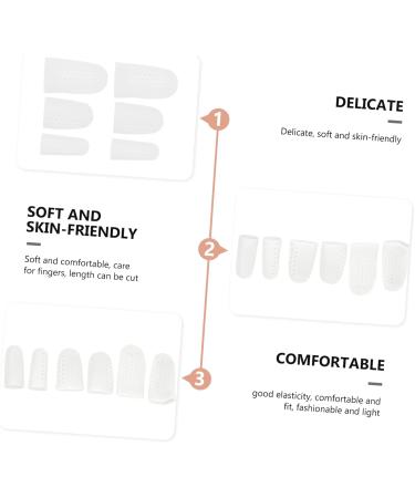 8 Pairs Orthotic Bunion Relief Separator Tools - White Foot Stretcher & Straightener for Pain Relief - Buy Online on GoSupps.com