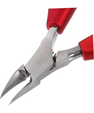 VINTORKY Folding Hawk Mouth Pliers Practical Toenail Clipper Cuticle Pusher Portable Nail Clipper para U as Ingrown Toenail Clipper Clippers Red Heavy Handle Rubber and Plastic - Buy Online on GoSupps.com