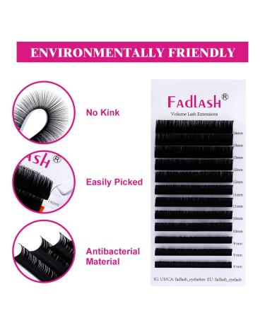 Classic Individual Eyelash Extensions 0.15mm B CURL Mix (8-14mm) - Professional Natural Look & Quality Lashes - Buy Online on GoSupps.com