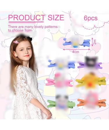 APDDHJ Candy Color Hair Accessories KawaiiHair Clips Girls Hair Clips Cute Hair Clips Sweet Hair Clips Multiple Style Little Hairpin Hair Accessories for Toddlers Kids Girls Multicoloured 6 Pieces - Buy Online on GoSupps.com