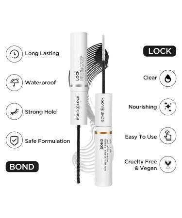 BEYELIAN Cluster Lashes D+ Curl 84 Pcs Kit with Lash Bond and Seal - False Eyelashes Extension Set with Super Thin Band Glue for Individual Cluster Lashes - Buy Online on GoSupps.com