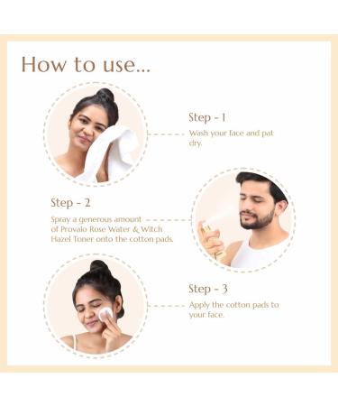 Rose Water & Witch Hazel Alcohol-Free Face Toner | Hydrating & Pore Tightening | 110ml for Glowing Skin | Men & Women | Suitable for All Skin Types - Buy Online on GoSupps.com