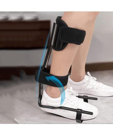 Foot Drop Orthotic Brace for Varus & Valgus - Ankle Support to Prevent Sprains & Cramps | Improved Gait | Large Size | International Shipping - Buy Online on GoSupps.com