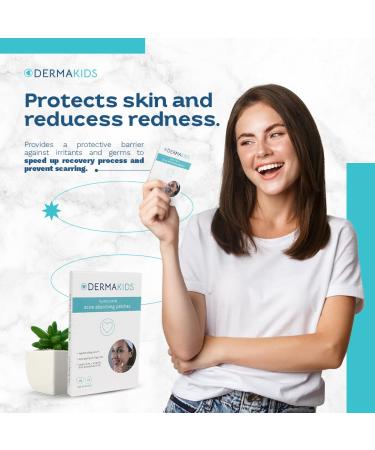 Dermakids Hydrocolloid Patches - Acne Dots for Kids & Teens - Blemish Covers for Zits, Bug Bites - Non-Drying Spot Bandage - 108 Heart & Circle Shapes - Buy Online on GoSupps.com