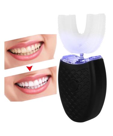 Electric Sound Toothbrush - U-Shape Automatic Cleaning 4 Modes Food-Grade Silicone Oral Care Tool - Buy Online on GoSupps.com