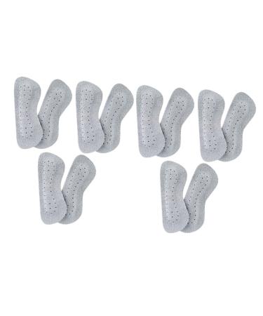 6 Pairs Anti-wear Foot Stickers Feet Protector Anti-wear Shoe Pad Cow Leather Heels Pad Anti-Slip Heel Pads High Heels Pad Heels Protective Pad Wear-Resistant Sticker Shoe Heel Pad