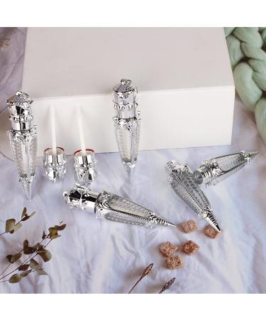 15pcs 4ml Silver Crown Lip Gloss Tubes - Keychain Lip Gloss Containers for Small Business - Buy Online on GoSupps.com