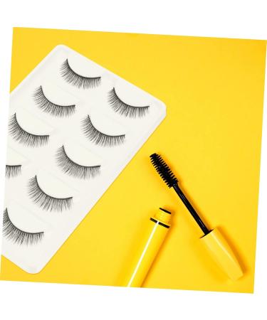 Beavorty 10 Pairs short false eyelashes False Eye Lashes false lashes Handmade Eyelashes 3d artificial eyelashes reusable eyelashes makeup brishes women 6d extend make up artificial fiber - Buy Online on GoSupps.com