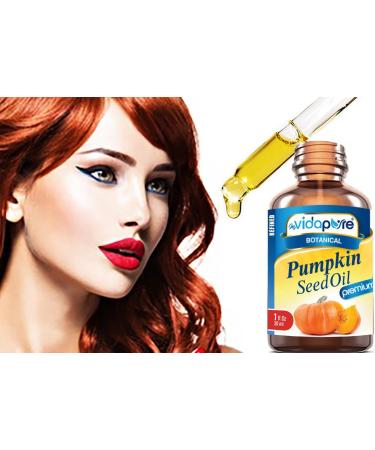 MYVIDAPURE PUMPKIN SEED OIL WILD GROWTH Pure REFINED for Skin, Face, Body, Hair and Lip Care (1 Fl Oz) 1 Fl Oz (Pack of 1) - Buy Online on GoSupps.com