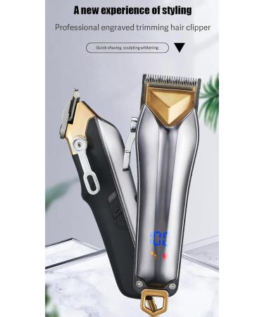 Professional Hair Clippers for Men - Engraving Styling & Trimming | Best Barber Trimmer Tool - Buy Online on GoSupps.com