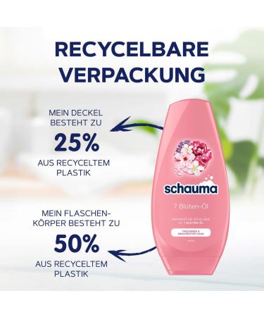  Schauma Schauma Schwarzkopf Repairing Conditioner with 7 Flower Oils (1 x 250 ml) conditioner for dry and damaged hair for radiant shine without weighing it down - Buy Online on GoSupps.com