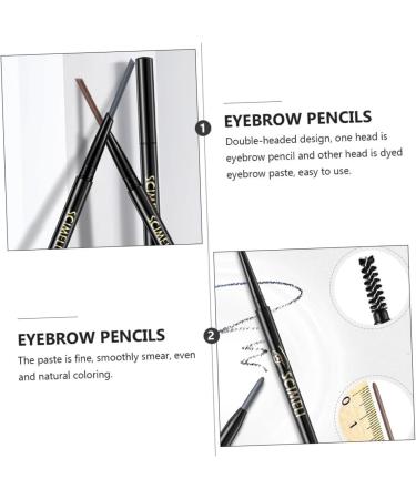 Beavorty 2pcs 2 1 Eyebrow Makeup Tools Triangle Eyebrow Pencil To Rotate - Buy Online on GoSupps.com