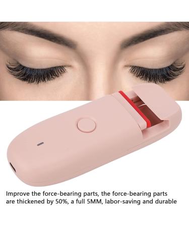 Heated Eyelash Curlers Electric Lash Curler with Larger Heating Silicone Pad Small Portable USB Charging Constant Temperature Lasting Styling Electric Eyelash Curler (2) - Buy Online on GoSupps.com