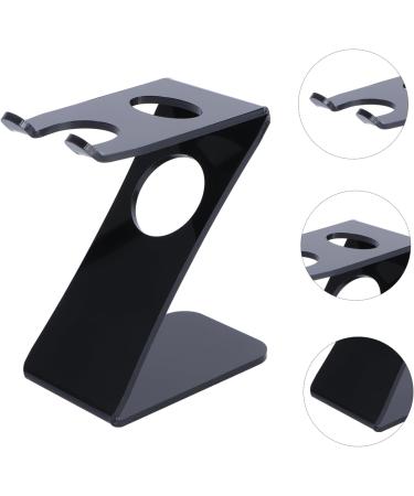 Buy Minkissy Men's Bearing Brush Holder for Razors & Shaving Brushes | Durable Acrylic Stand for Grooming Accessories - Buy Online on GoSupps.com
