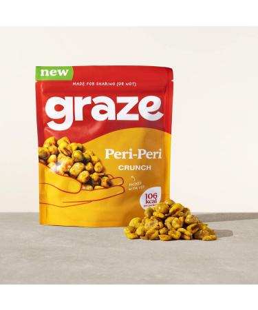 Graze - Peri Peri Crunch Mixed Sharing Snacks Vegan Friendly 100g - Buy Online on GoSupps.com