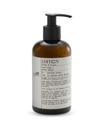 EDITION Le Labo Hand Soap - Signature Black Tea Scent - With Aloe  Vitamin E  and Jojoba - 8 oz.