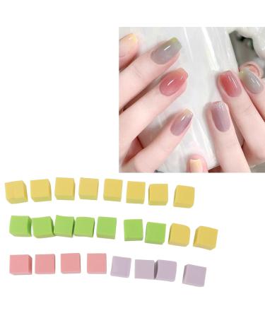 100pcs Makeup Sponge Set - Soft Nail Gradient Beauty Blender for Liquid Cream & Halloween Makeup - Buy Online on GoSupps.com