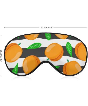 Peaches Sleep Mask - Adjustable Strap Eye Cover for Sleeping - Blocks Light for Night Travel and Naps - Men and Women - Buy Online on GoSupps.com