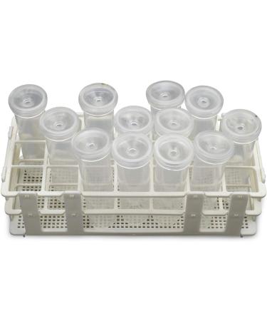 10-Pack 60ml Floral Tubes with Rack Holder for Milkweed Cuttings - Buy Online on GoSupps.com