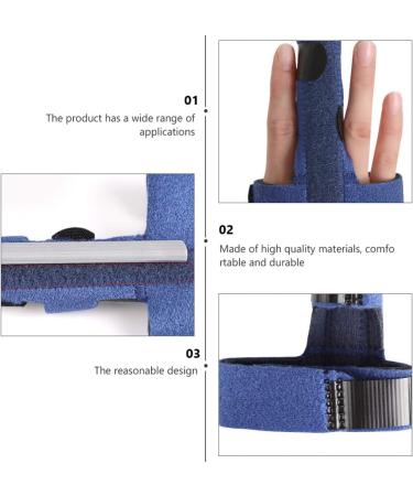 EXCEART Thumb Support Strap | Injured Brace & Splint for Broken Thumb | Aluminum Alloy Extension Fixing Belt - Buy Online on GoSupps.com