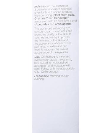 G.M. Collin Phyto Stem Cell Plus Eye Contour Cream 0.5 fl oz - Anti-Aging Formula - Buy Online on GoSupps.com