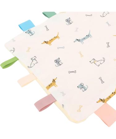 Comfort Towel for Toddlers - Soft Cotton Teething Ring & Saliva Towel with Beautiful Patterns | Ideal for Home & Outdoor (Dog) - International Shipping Available - Buy Online on GoSupps.com