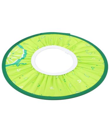 TOYANDONA Baby Bathing Cap TPE Adjustable Kids Shower Cap Shampoo Shower Protection Safety Visor Shield Hat for Children Toddler Showering Washing Hair Green