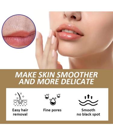 Cr me d pilatoire l'huile de coco pour le visage convient la l vre sup rieure et au menton convient aux peaux sensibles douce non irritante et non collante 1Pcs - Buy Online on GoSupps.com