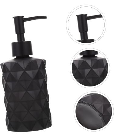JE COMPRIS Travel Shampoo Container & Hand Soap Dispenser - Glass Liquid Pump for Travel - Eco-Friendly Press Bottle for Liquids - Buy Online on GoSupps.com