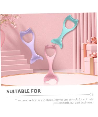 Buy 2pcs Women Eyeliner Stencils & Silicone Mascara Applicators - Perfect Eye Make-up Tools for Flawless Looks | International Shipping - Buy Online on GoSupps.com