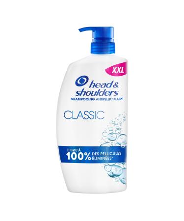 Head & Shoulders Classic Anti-Dandruff Shampoo With Pump 1000ml. Daily Use. Clinically Proven To Eliminate Up To 100% Of Dandruff.