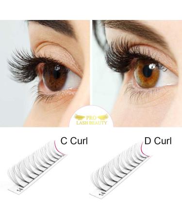 7D-D-0.07 10mm Premade Volume Eyelash Extensions - Short Stem, C D Curl - 3D 5D 7D Volume Lash Fans - 9 to 20mm - Pre made Lash Fans - Best Quality & Variety - Buy Online on GoSupps.com