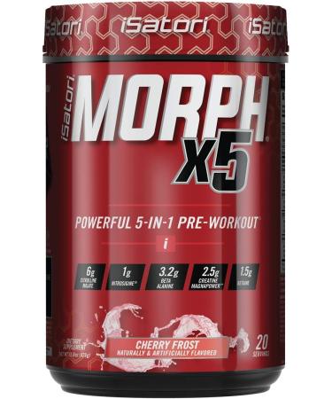 iSatori Morph Xtreme Intense Pre Workout - Bombsicle (20 Servings) Classic Blender Bottle (Clear Bottle with Red Top) - Buy Online on GoSupps.com