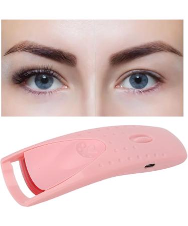 Qukaim Lash Curling Tool Heated Eyelash Curler Silicone Type C Charging Long-Lasting Electric Lash Curler for Girls Pink - Buy Online on GoSupps.com