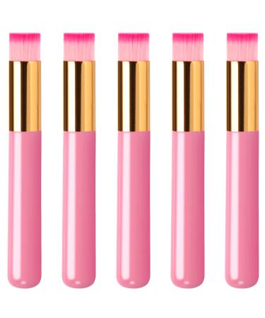 Dming 5 Pieces Lash Shampoo Brushes  Eyelash Extension Cleansing Brush Peel Off Blackhead Remover Tool Nose Pore Deep Cleaning Brush Cosmetic Lash Cleanser Brush Facial Cleansing Brushes (Pink) 5 Count (Pack of 1) pink 1 - Buy Online on GoSupps.com